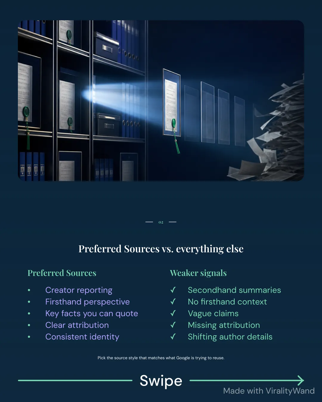 How creators get found in AI search, slide 3 of 6