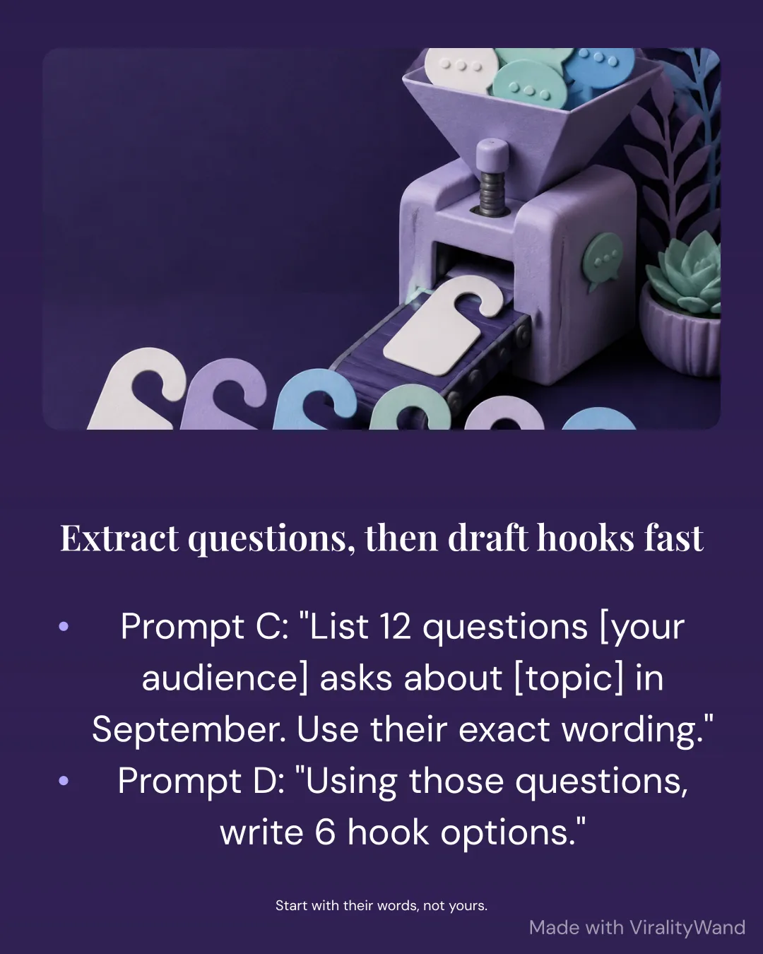 Seven ChatGPT prompts for September, slide 3 of 6