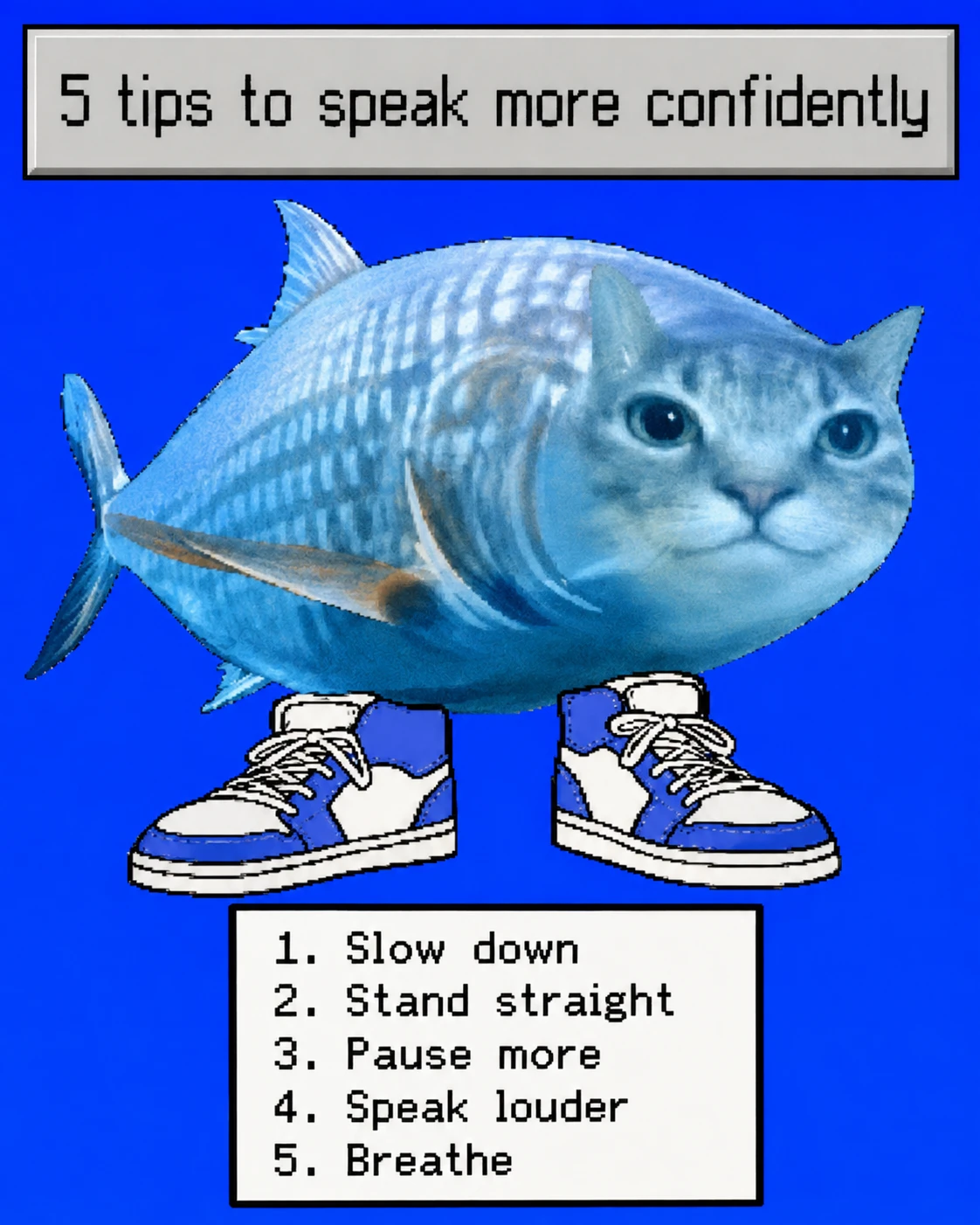 A simple fish carousel slide with 1.4 million likes