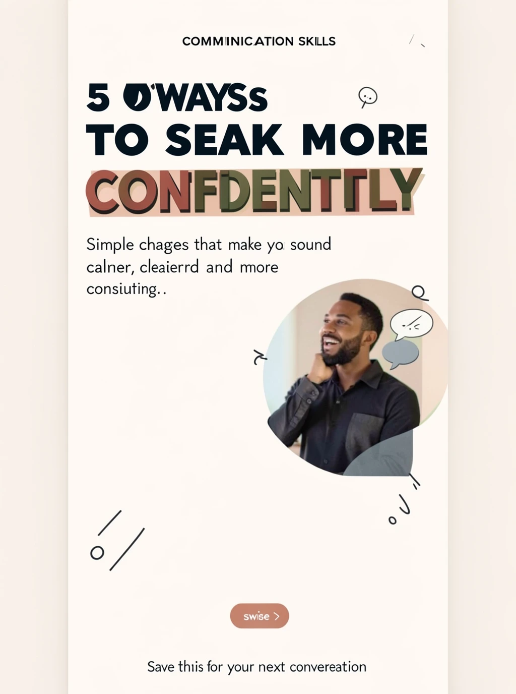 A polished carousel slide with 5 likes